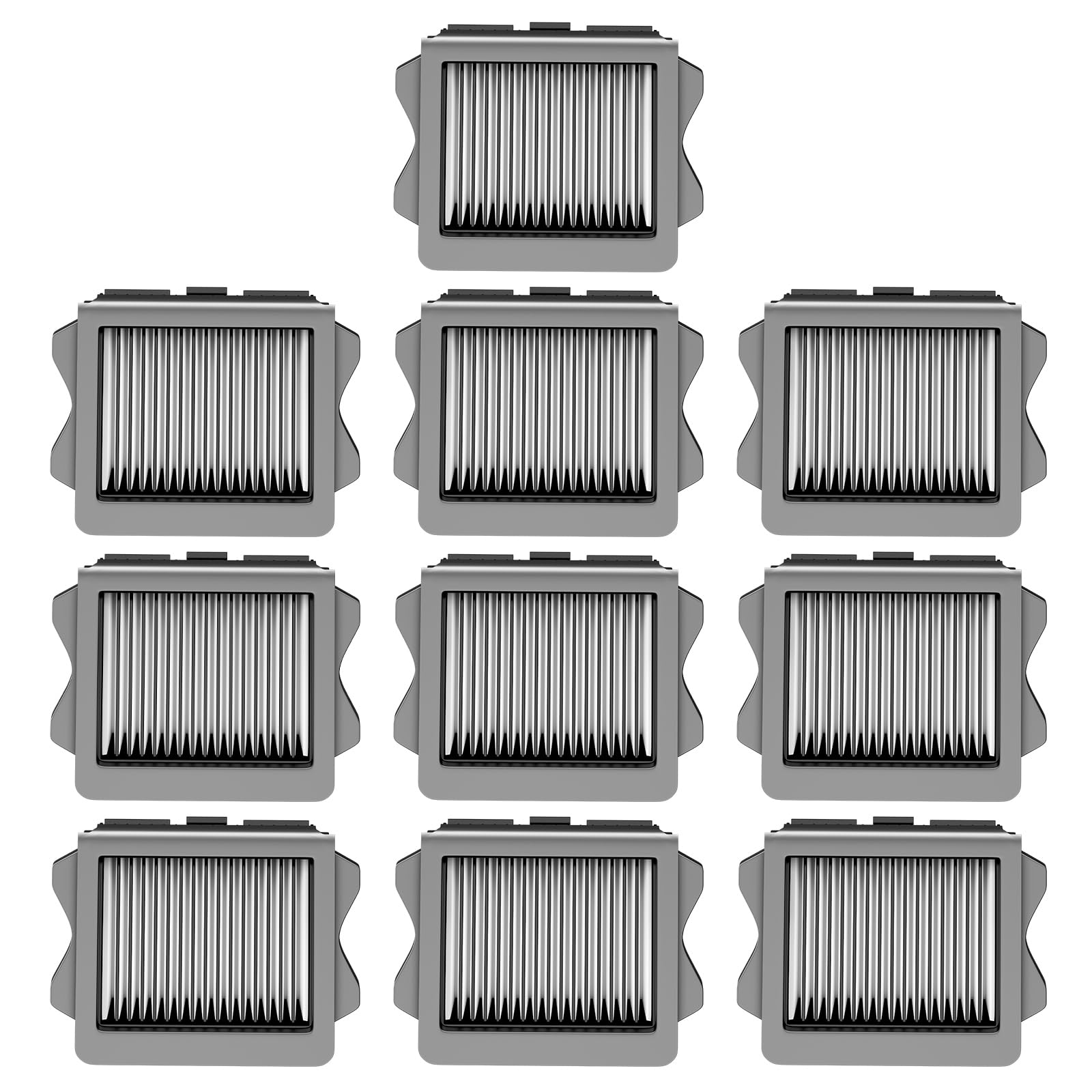 Vacuum Filter Replacement Compatible with Tineco iFloor 3, Floor ONE S3 & Floor ONE S5, Floor ONE S5 Pro Cordless Vacuum Cleaner, 10 Pack Replacement Filters