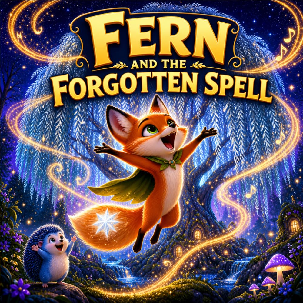 Adventure Story for Kids Ages 4–8: Fern and the Forgotten Spell Teaches Bravery and Believing in Yourself: Heartwarming Storybook for Kids & Toddlers | Perfect Storybook for Babies, Boys, and Girls