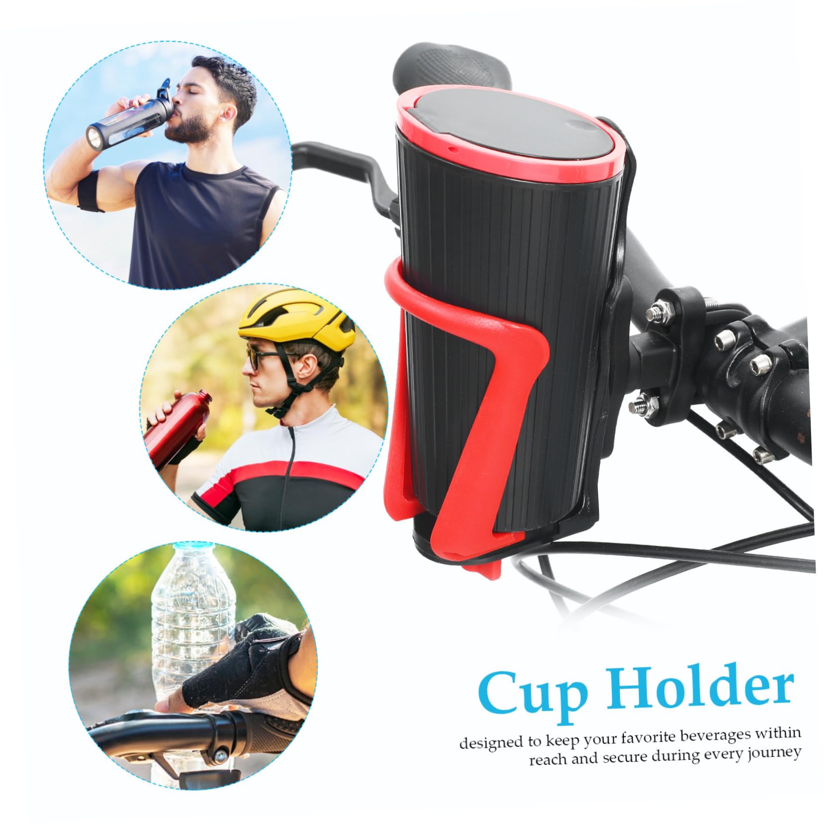 BESPORTBLE 3pezzi Portabottiglie Regolabile Per e Bici Supporto Stabile Per Bicicletta e Compatibile Con Diverse Di Contenitori Facile Da Installare Accessorio Outdoor Essenziale
