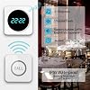 ALIBELL Wireless Call System Waiter Call System Restaurant 8 Waterproof Pagers and 1 Number Display Receiver Integration of up to 31 Ringtones 2 Language Transmission