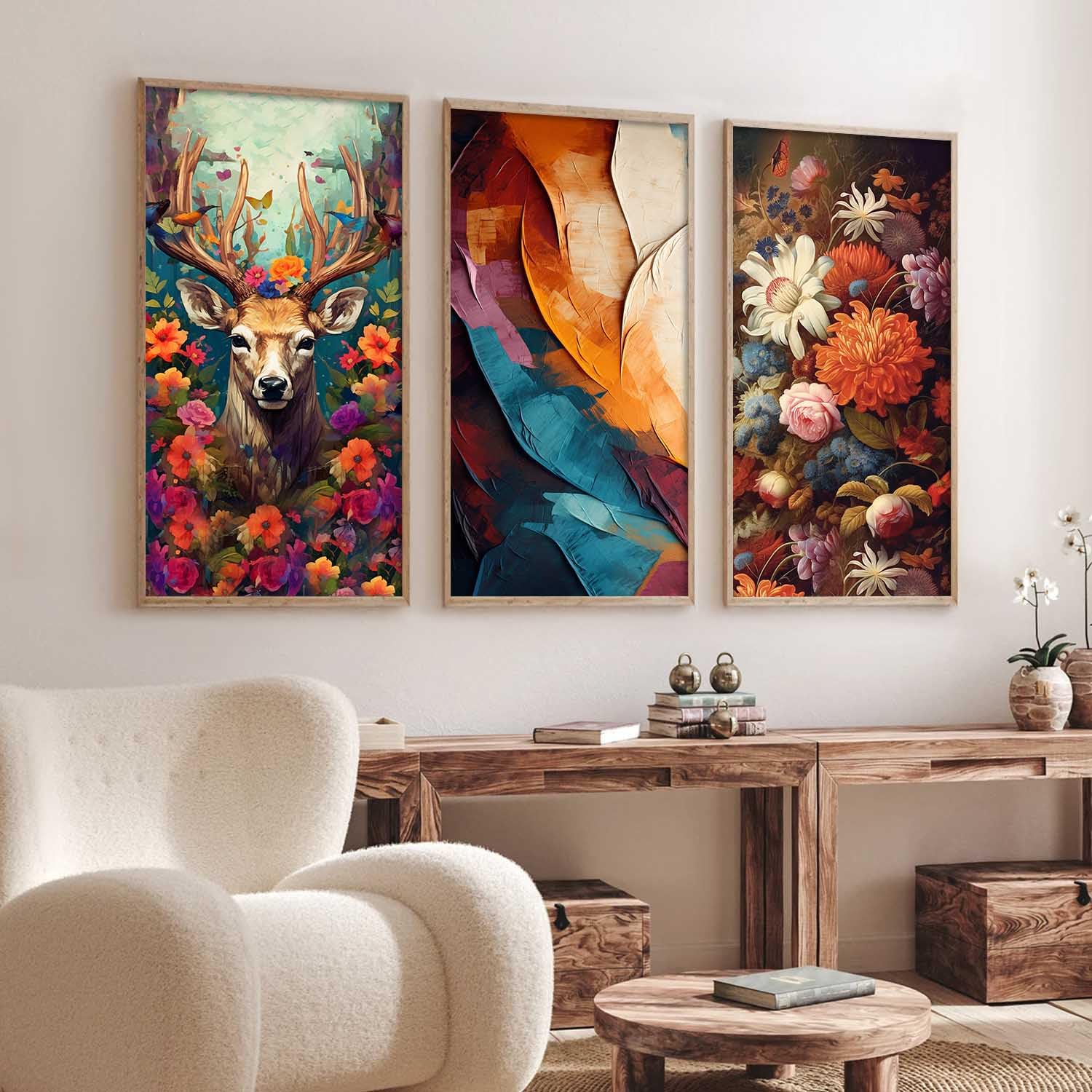 Modern Wall Art Prints - Abstract Paintings -7 Modern Wall Art Prints - Abstract Paintings -7