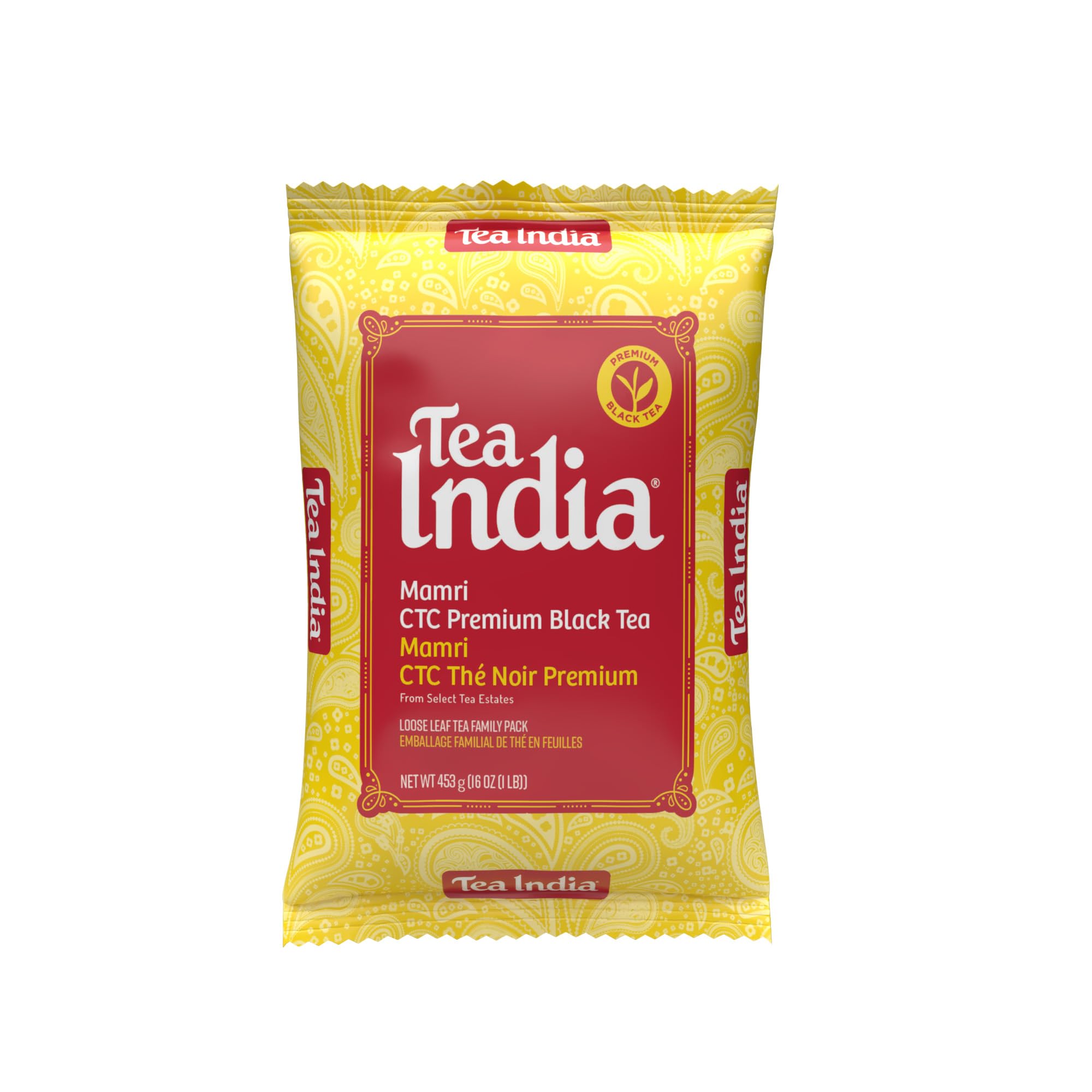 Tea India Loose Leaf Black Tea Ctc Assam Strong Blend Premium Black Tea Made With Natural Ingredients, Traditional Indian Tea, Caffeine Iced Tea, Breakfast Tea,