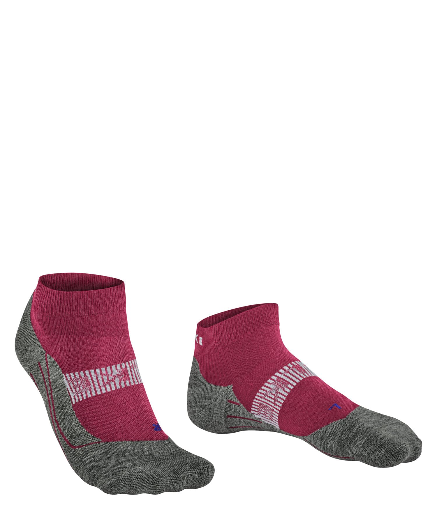 FALKE Damen RU4 Cool Short Laufsocken atmungsaktives schnelltrocknendes Funktionsmaterial mittelstarke Polsterung antiblasen kühlend kurz vegan zum Sport Jogging Running 1 Paar