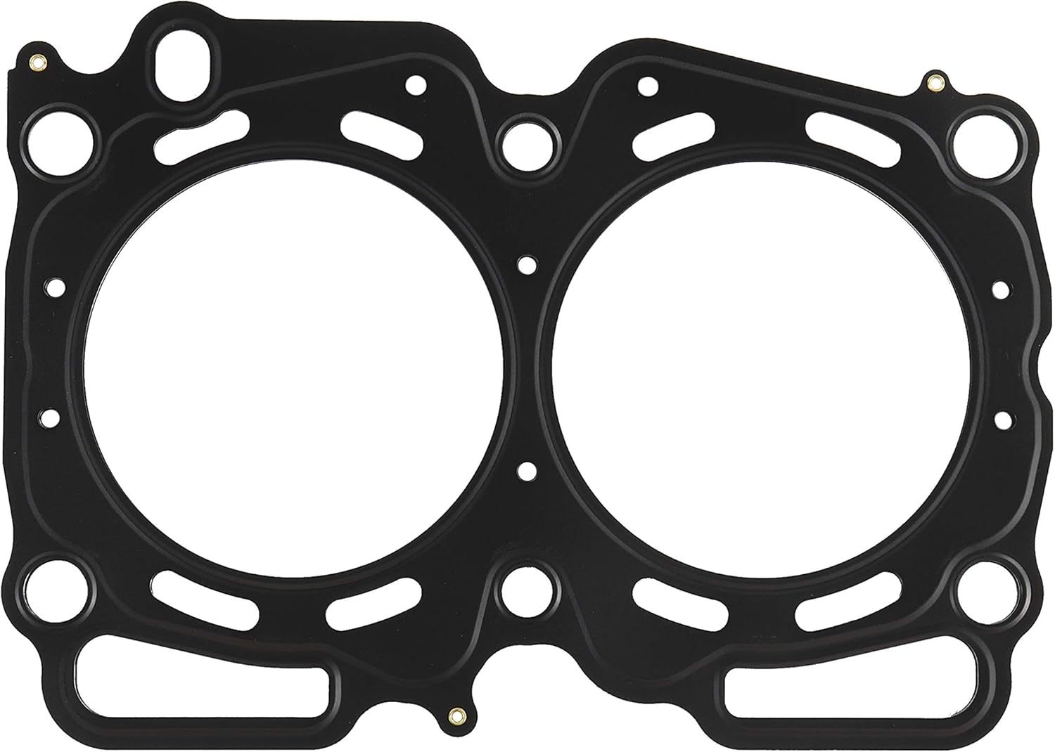 DNJ HG715 MLS (Multi-Layered Steel) Cylinder Head Gasket for 1999-2011 Saab, Subaru 9-2X, Baja, Forester 2.5L H4 16V SOHC 2458cc