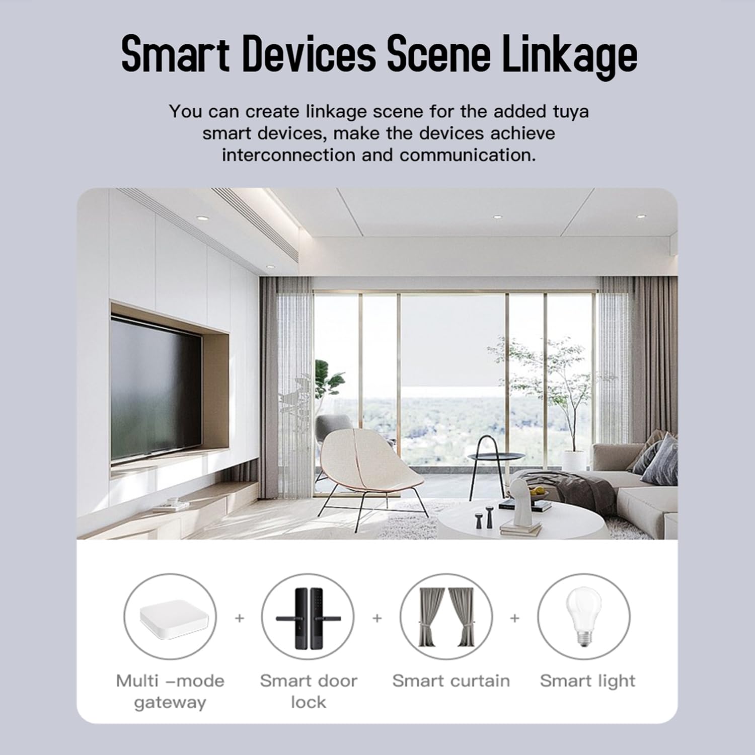 Passerelle multimode intelligente : ZigBee 3.0, Bluetooth et Mesh Hub, télécommande par application, pont passerelle intelligent sans fil Smart Home avec contrôle vocal via Alexa/Google Home