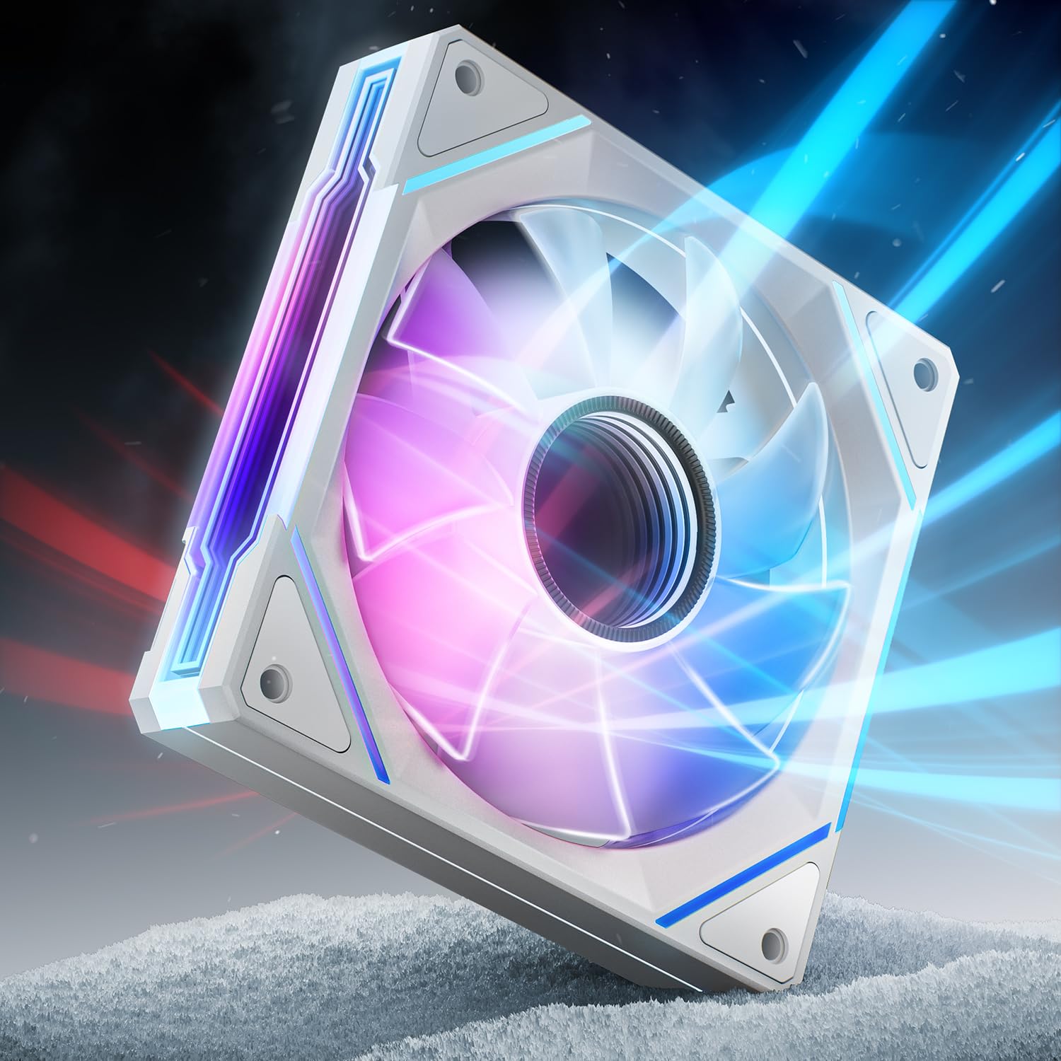 Amazon.co.jp: AsiaHorse 静音高耐久 ARGB PCケースファン 120mm 正向