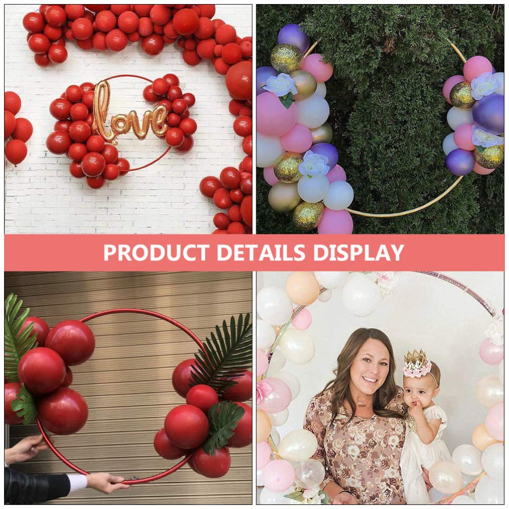 3St. 55CM Metalringe für Traumfänger Bastelring Makramee Kranz Blumenreifen Blumenkranz für DIY Basteln Kunsthandwerk Hochzeit Geburtstag Weihnachten Neujahr Party Dekoration