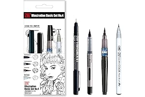 ZIG Inktober Special Set for Professional Manga Creation