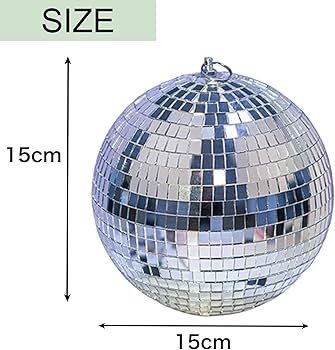 Amazon.co.jp: Asdays ミラーボール 反射ボール パーティー 飾り