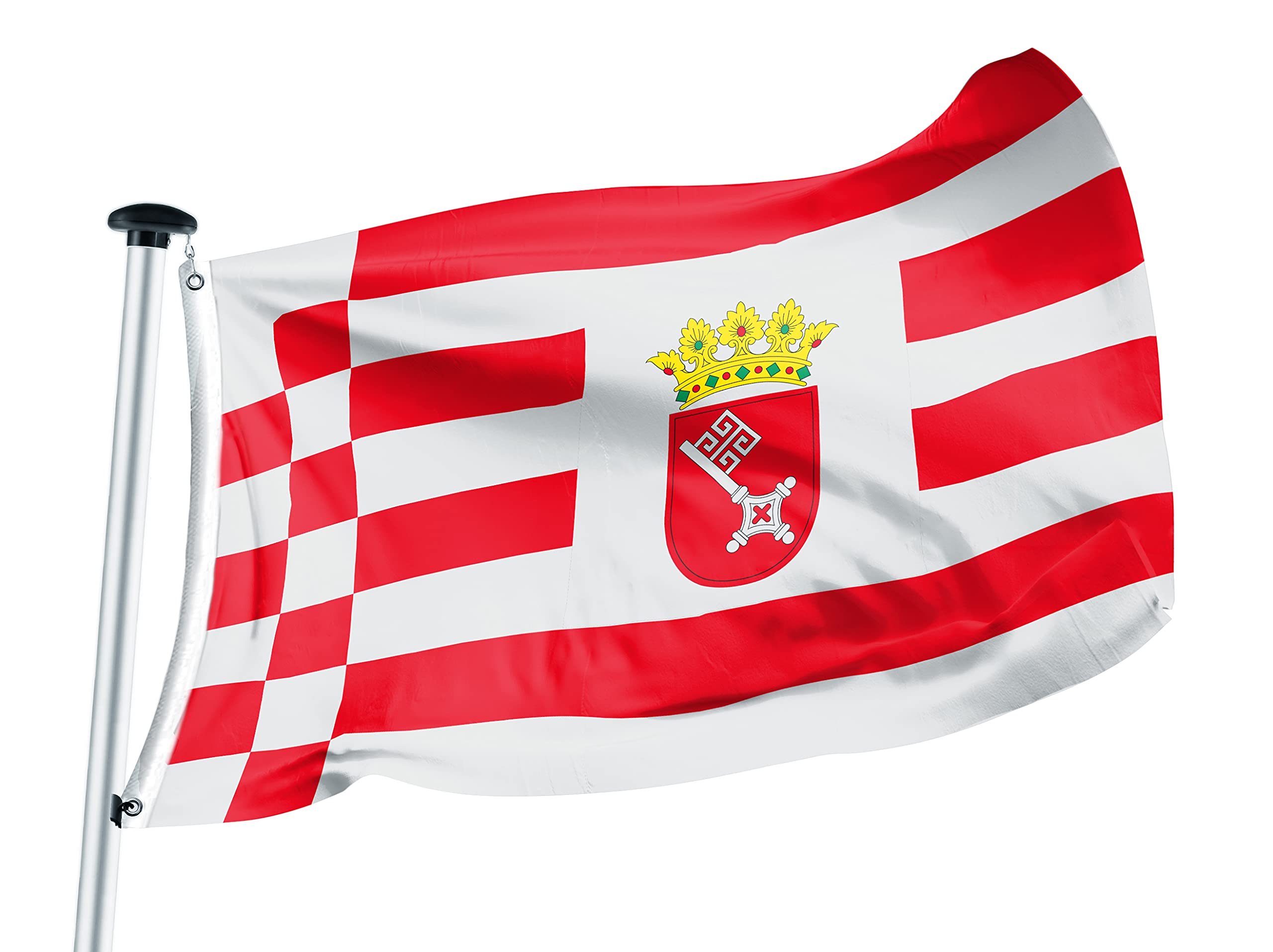 FLAGLY Drapeau France 100 X 150 Cm Avec Tissu De 160g/m². Robuste Et Résistant Aux Intempéries. Toile De Drapeau Solide Avec Deux œillets Métalliques (100 X 150 Cm, France