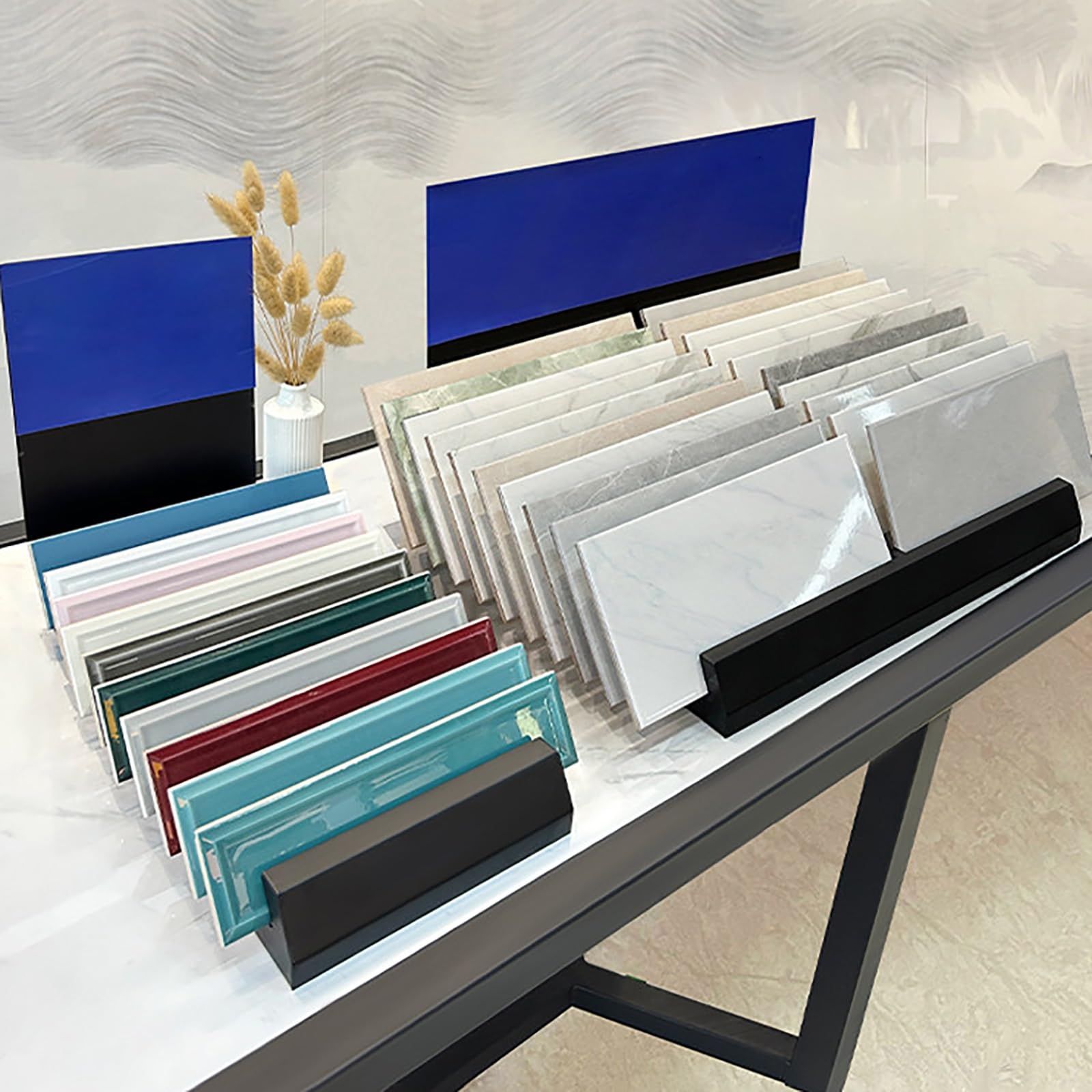 Espositore da banco per fiere e mostre, ideale per i venditori (22,1 x 31 cm)