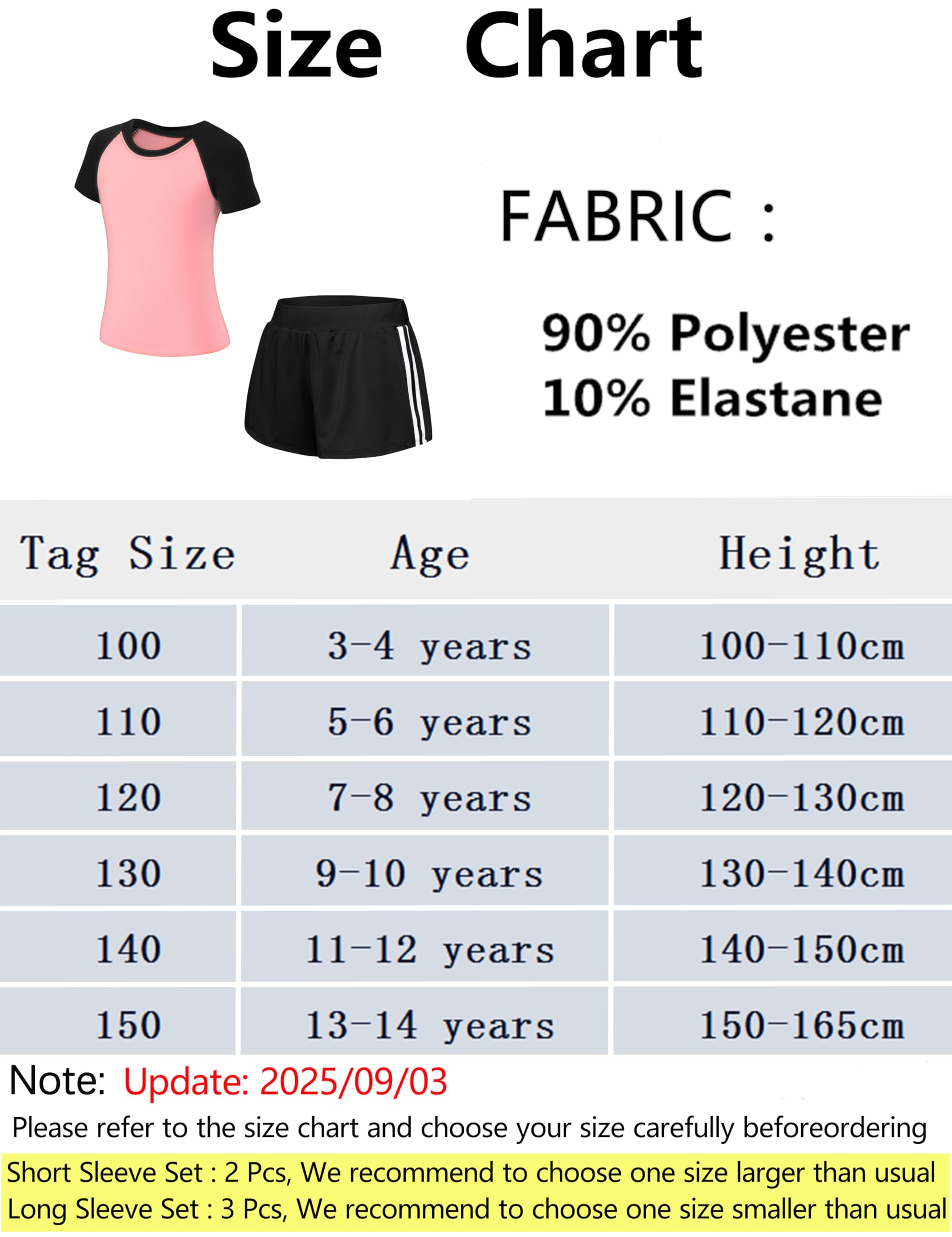 Chándal para niños, niñas y niños, traje deportivo de 2/3 piezas, conjunto de ropa para correr (camisa + pantalón), entrenamiento, correr, fútbol, baloncesto, camisetas, yoga