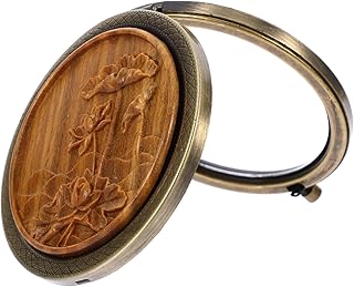 Clamshell Espejo de bolsillo Lotus Espejo red...