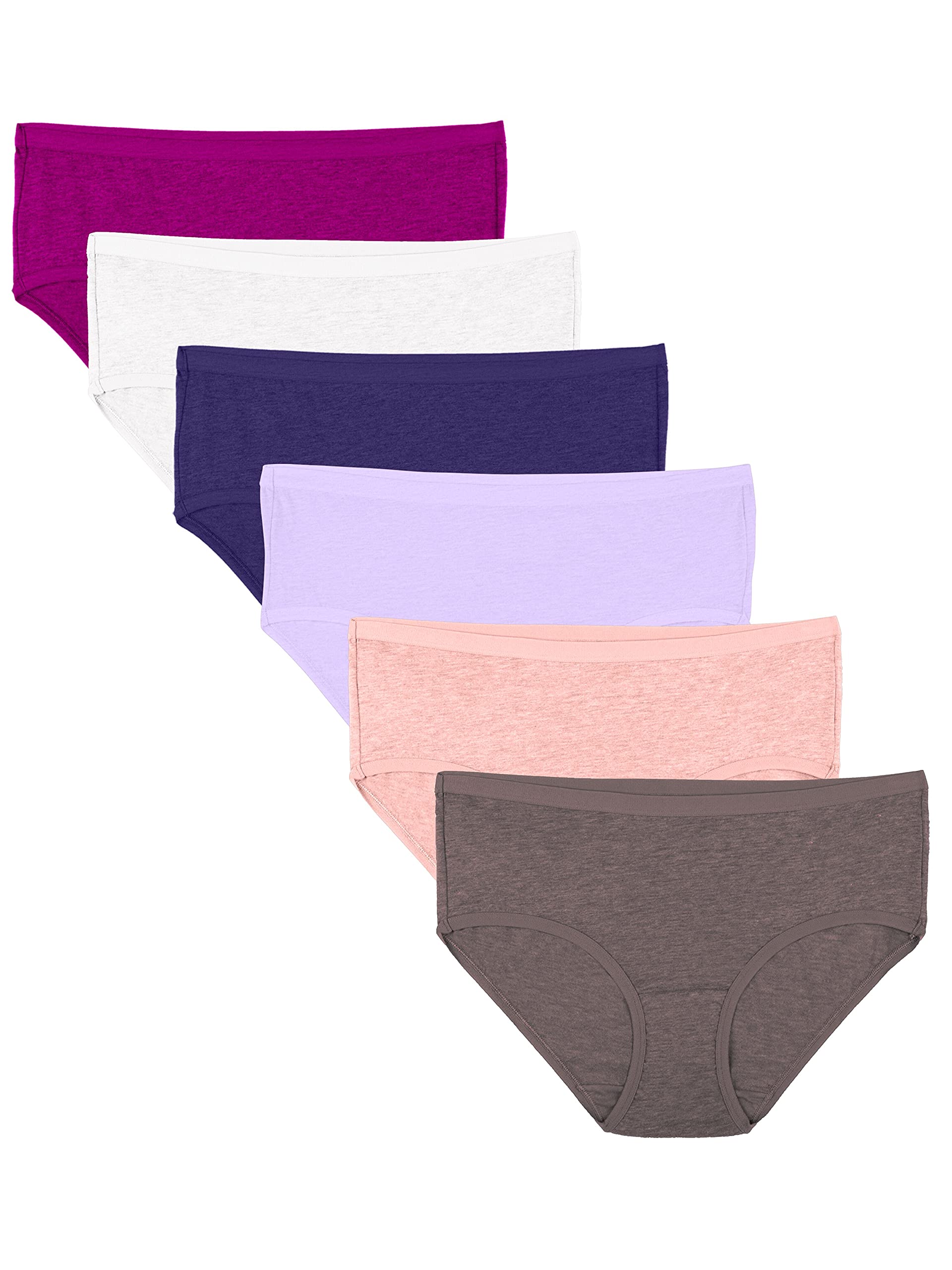 Fruit of the LoomPremium Underwear (Ultra Soft & Breathable), Ultra Soft - Hipster - Fashion Assorted, 6