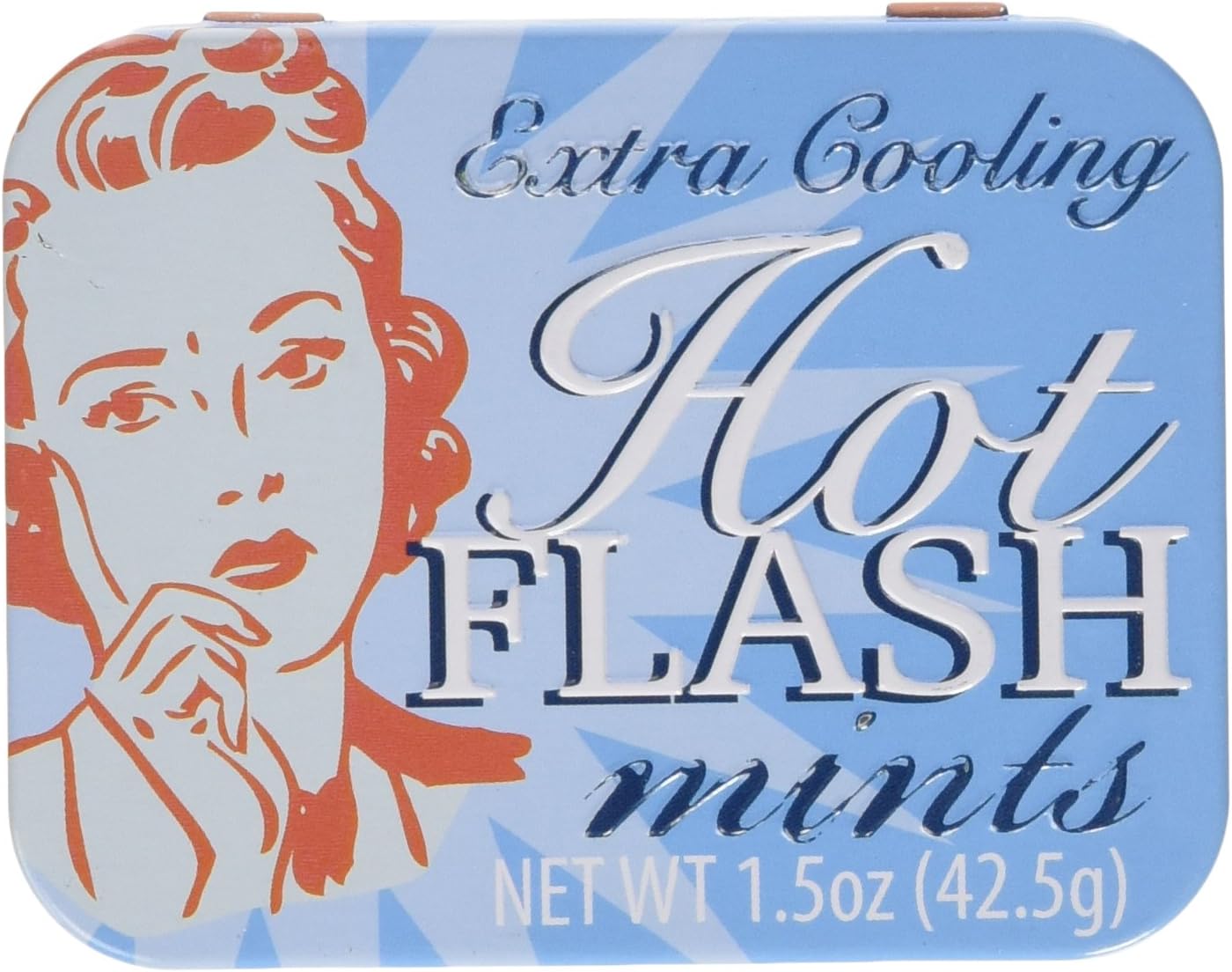 Hot Flash Mints Extra Cooling Tin Fun Gag Gift