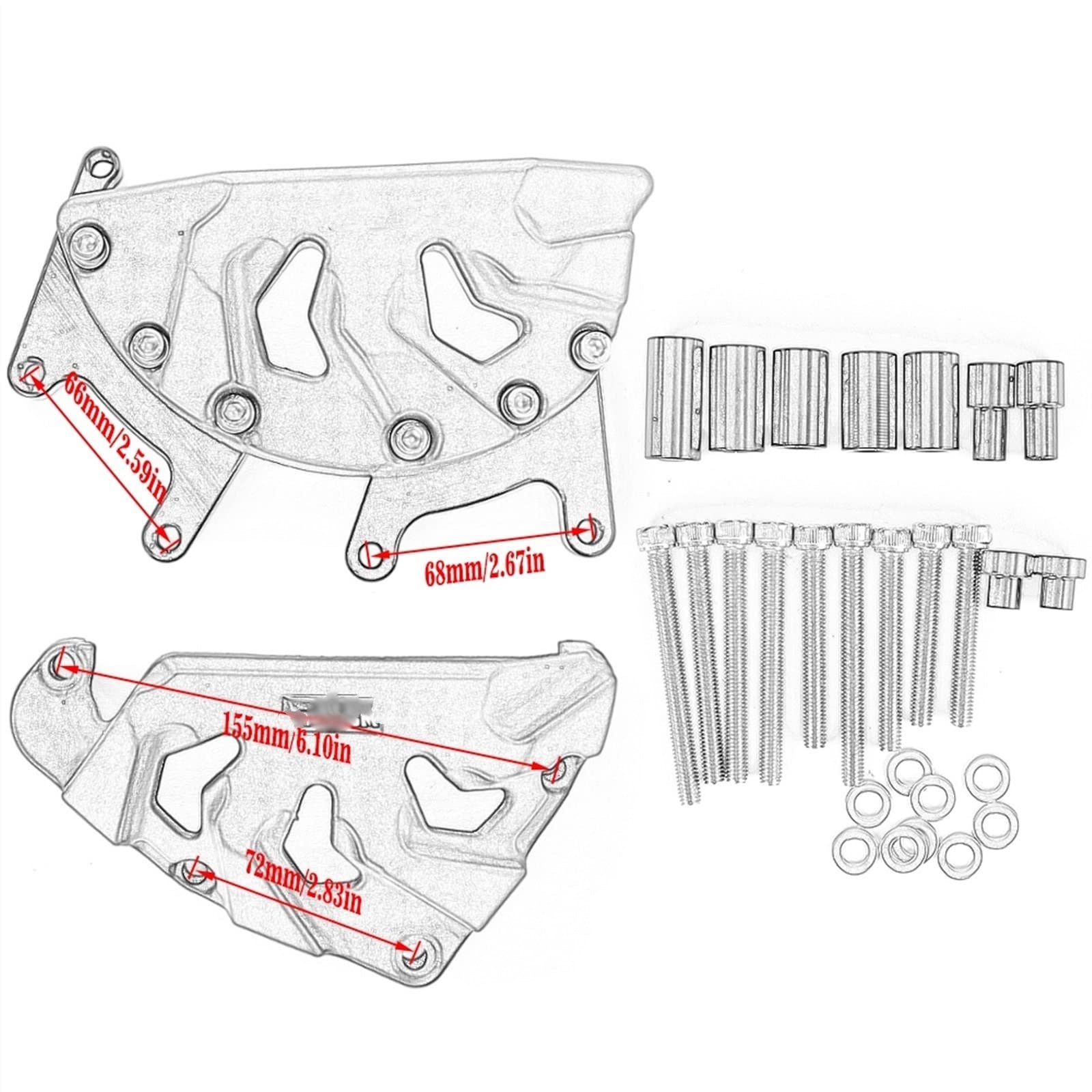 Custodia di guardia Per Yamaha MT-03 2015 2016 2017 2018 2019 Motore Del Motociclo Statore Della Copertura Cassa