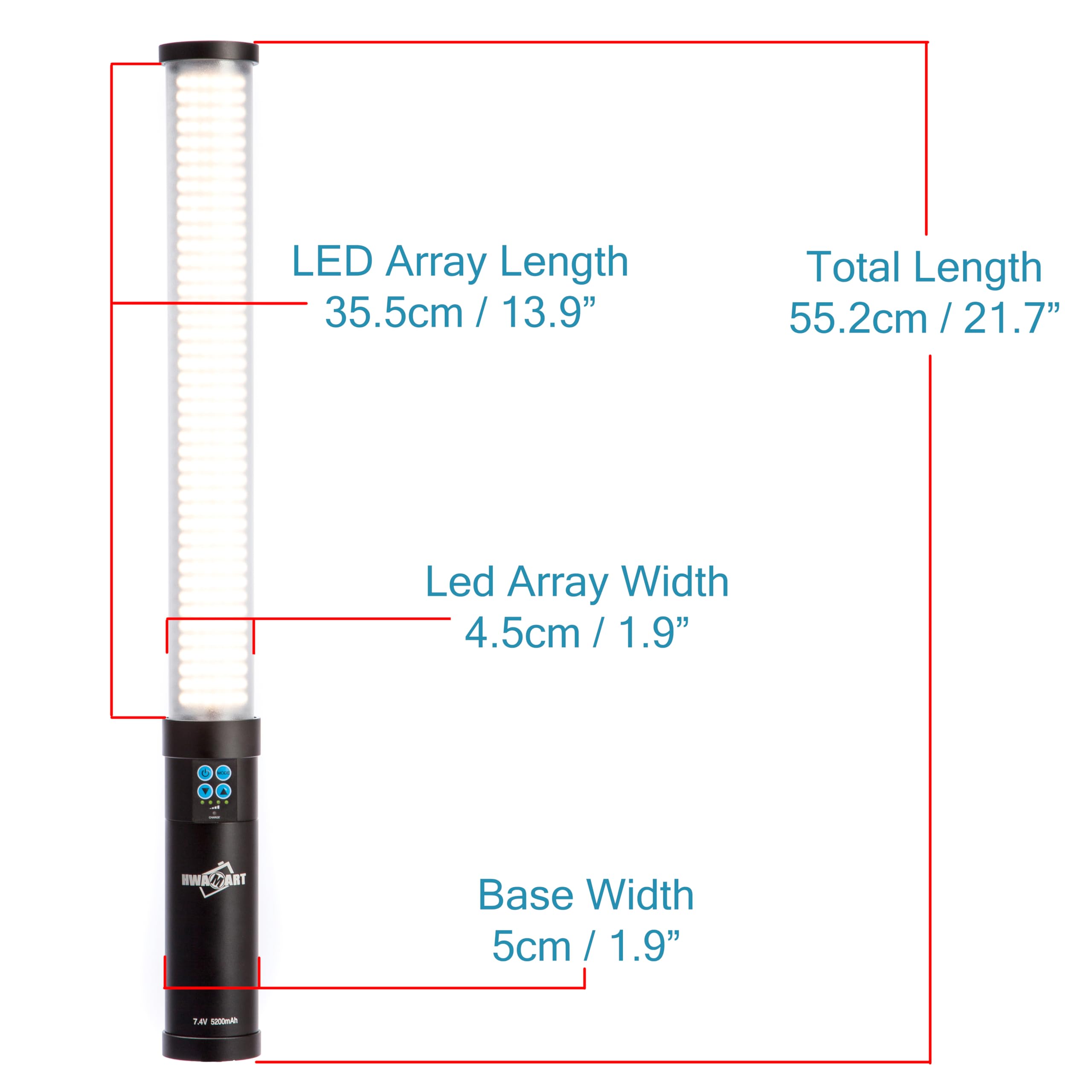 516AS Handheld Rod Mutil-Color 516 pcs Photo Vidéo Remplir Ampoules LED Light Studio