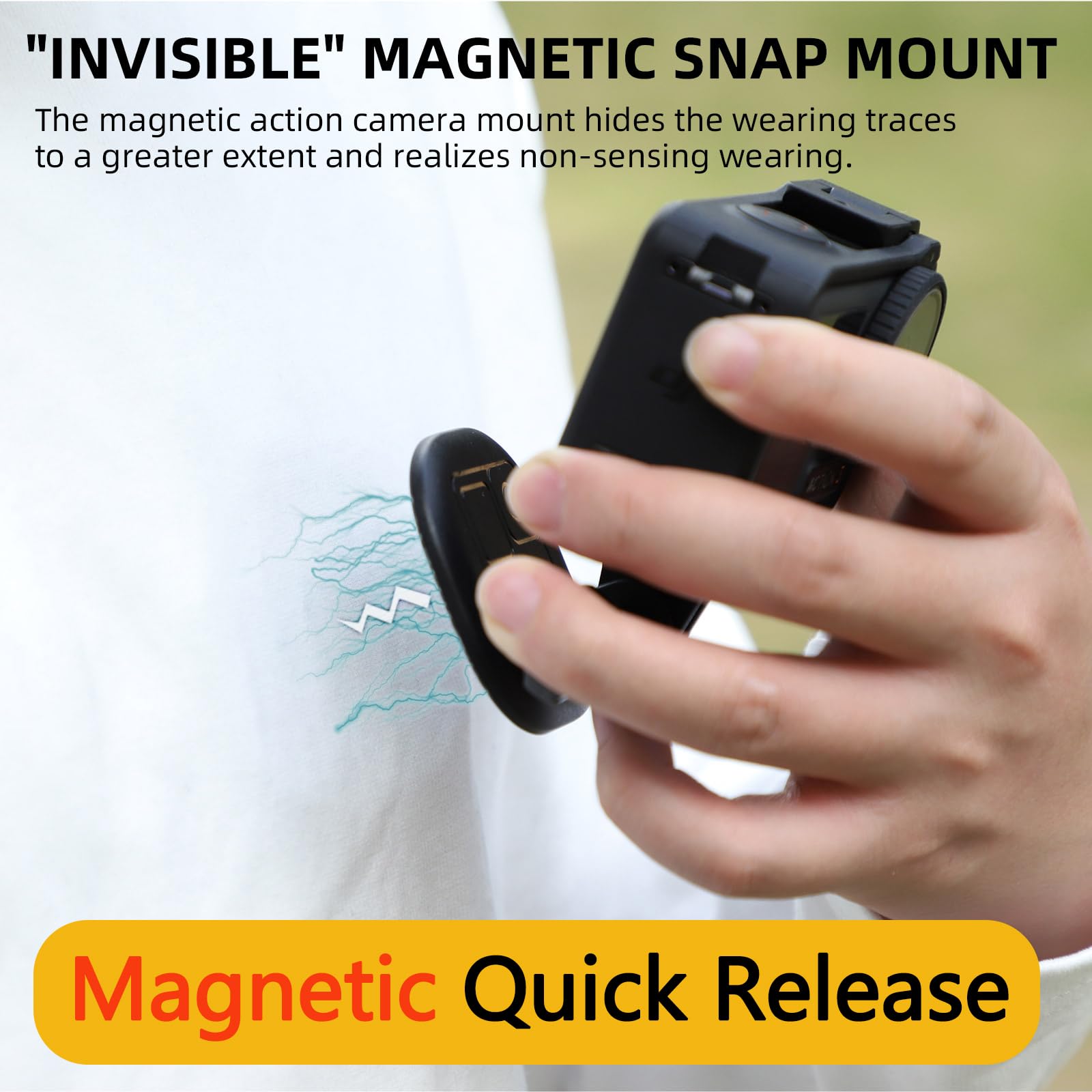 Amazon | DJI Osmo Action 5 Pro用磁気ネックマウント クイック 