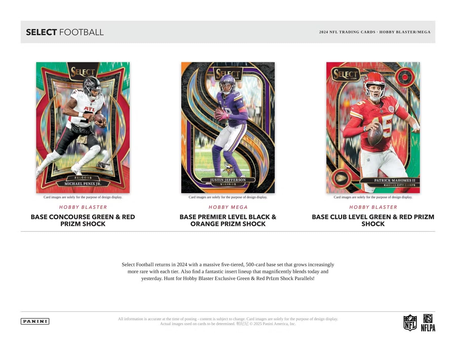 Amazon.com: 2024 Panini Select Football Mega Box (Black & Orange