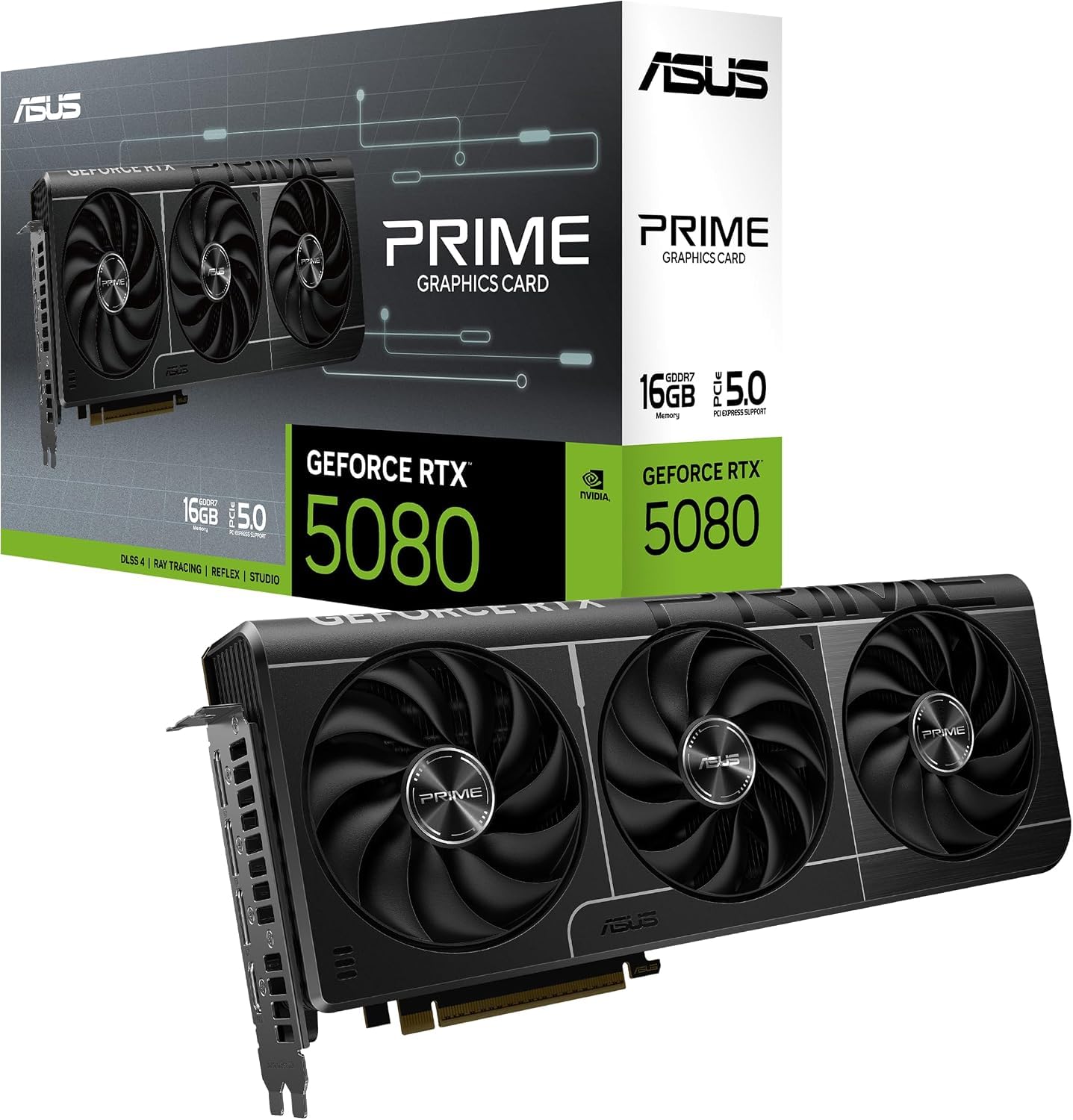 グラフィックボード・グラボ・ビデオカード asus prime rtx5080 Amazon | ASUS NVIDIA GeForce RTX 5080 ビデオカード 16GB GDDR7 PCI