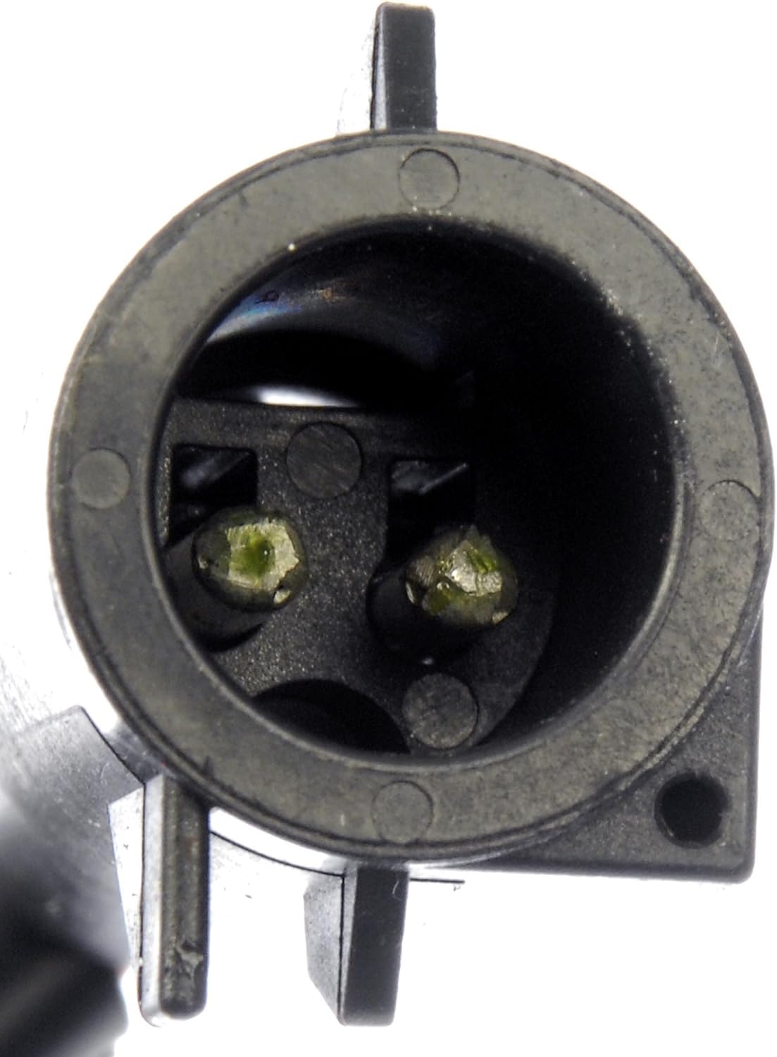 Close-up of the electrical connector on the Dorman 748-295 Power Window Regulator