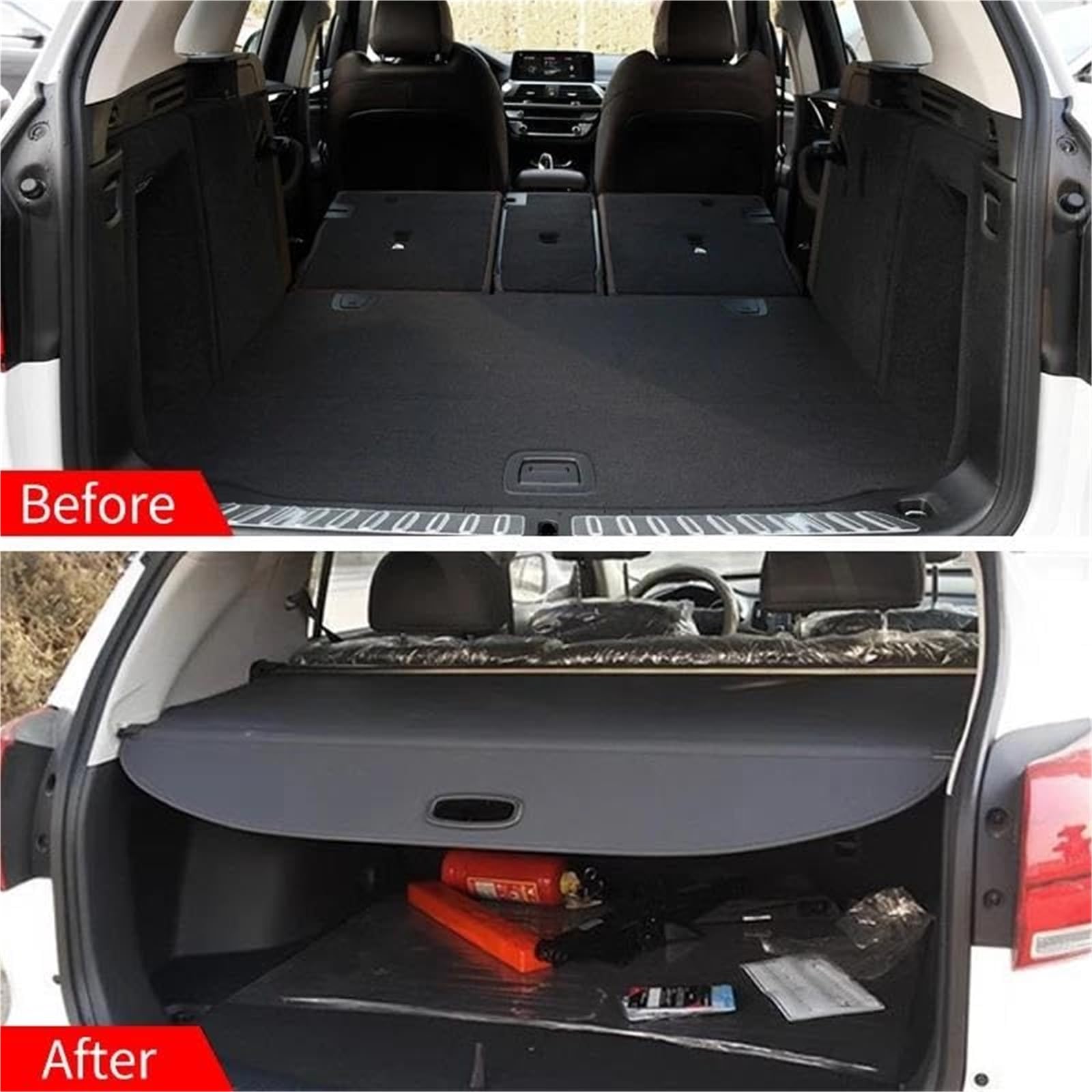 Luggage Shade Shield, for X3 2011-2017 Retractable Trunk Cargo