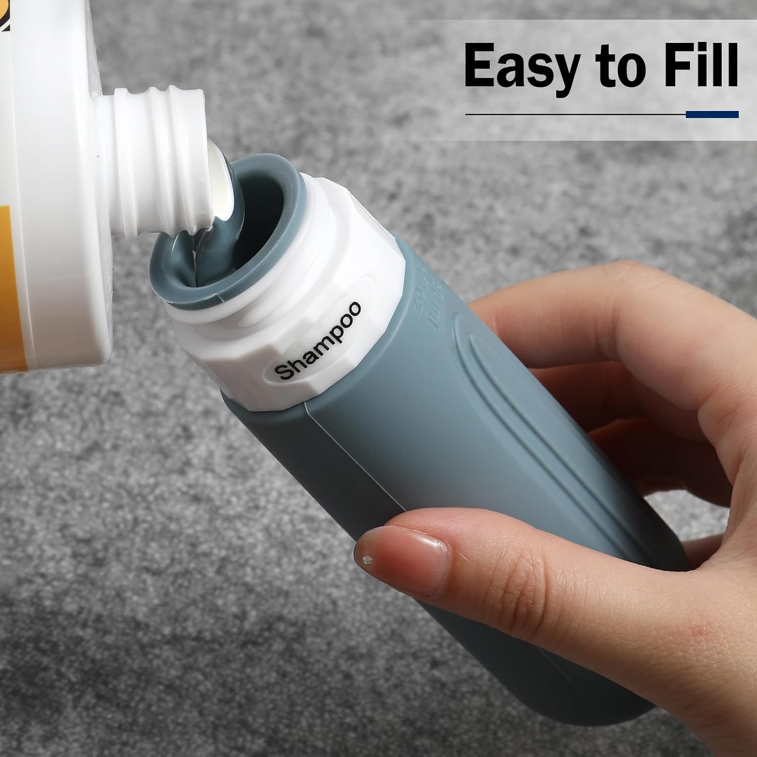 20 Pack Travel Bottles for Toiletries, TSA Approved Travel Size Containers, Leakproof Silicone Bottles and Shampoo Conditioner, Women Men Essential Toiletry Accessories.