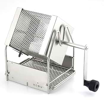 kogu 珈琲考具 ロースター 焙煎機 焙煎器 手動式 Amazon | 珈琲考具 回転式ロースター 手動式自家焙煎器 | 下村企