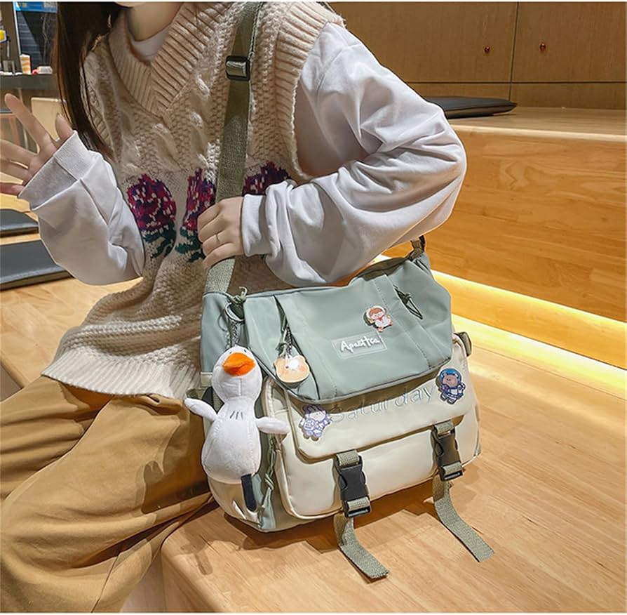 Amazon.co.jp: FACAILUO 2024 かわいいメッセンジャーバッグ