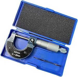 Micrometer, Industrial Grade High Precision Outside Micrometer 0-25MM Spiral Micrometer Caliper Measuring Tool(75-100MM(Industrial Type - View #9