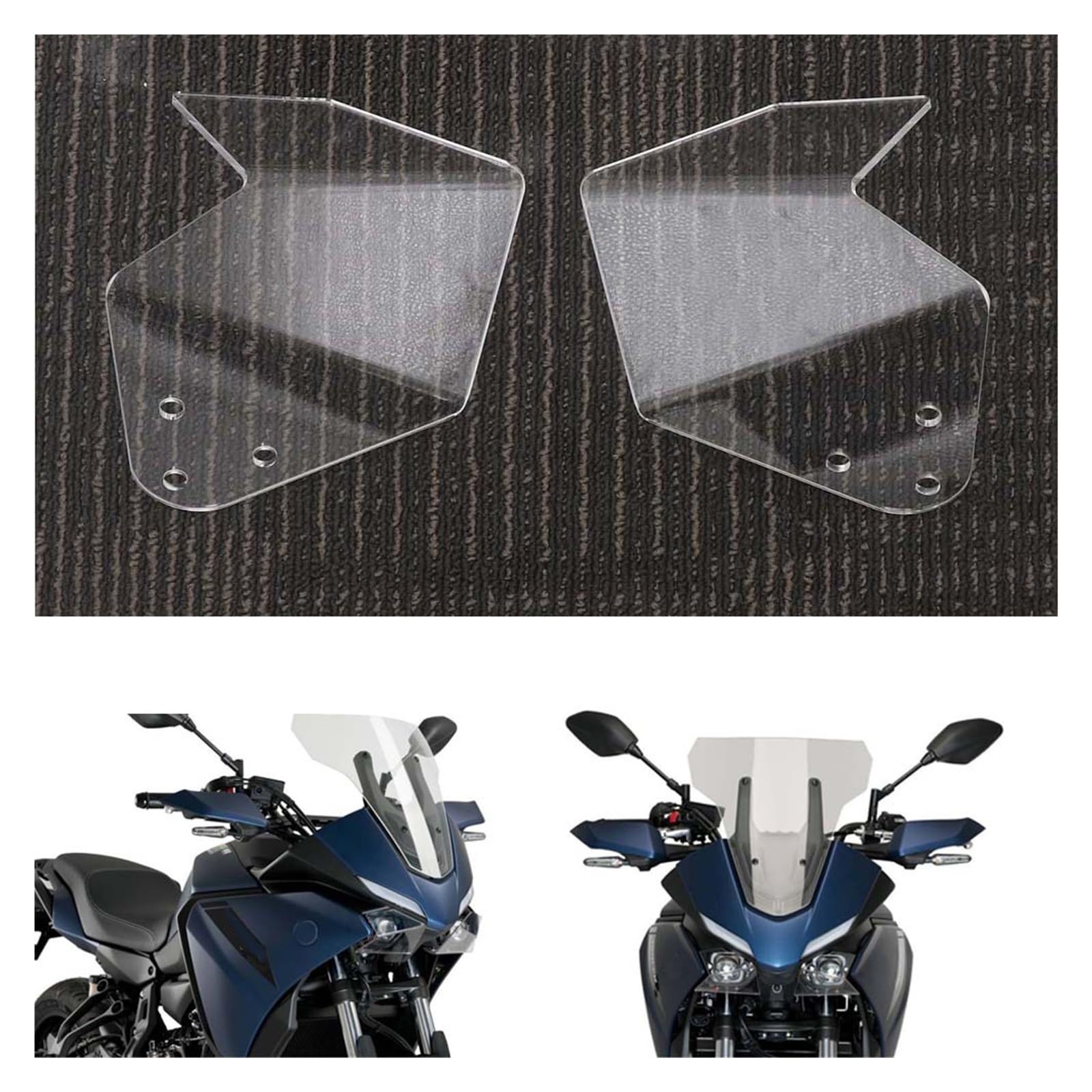 Griglia Faro Anteriore Per TRACER700 Per Tracer 700 2020 2021 Moto Faro Alluminio Protezione Griglia Protezione Copertura Griglia Protezione Griglia Faro Moto (Colore : Nero