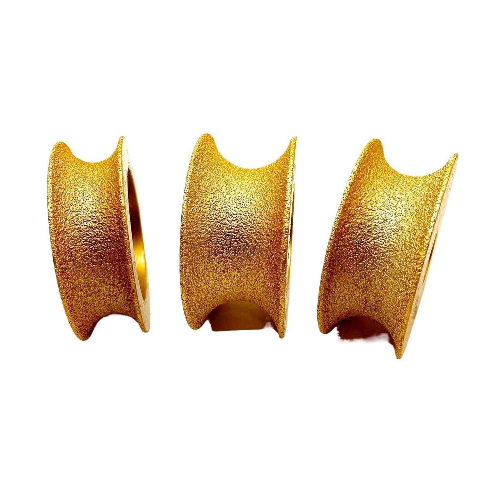 Schleifscheibe für Kantenprofile 1 Stück 74 mm Löt-Diamant-Profilierscheiben for Marmor und Granit, Winkelschleifer, Schleifscheibe, Marmorkantenscheiben(35MM)