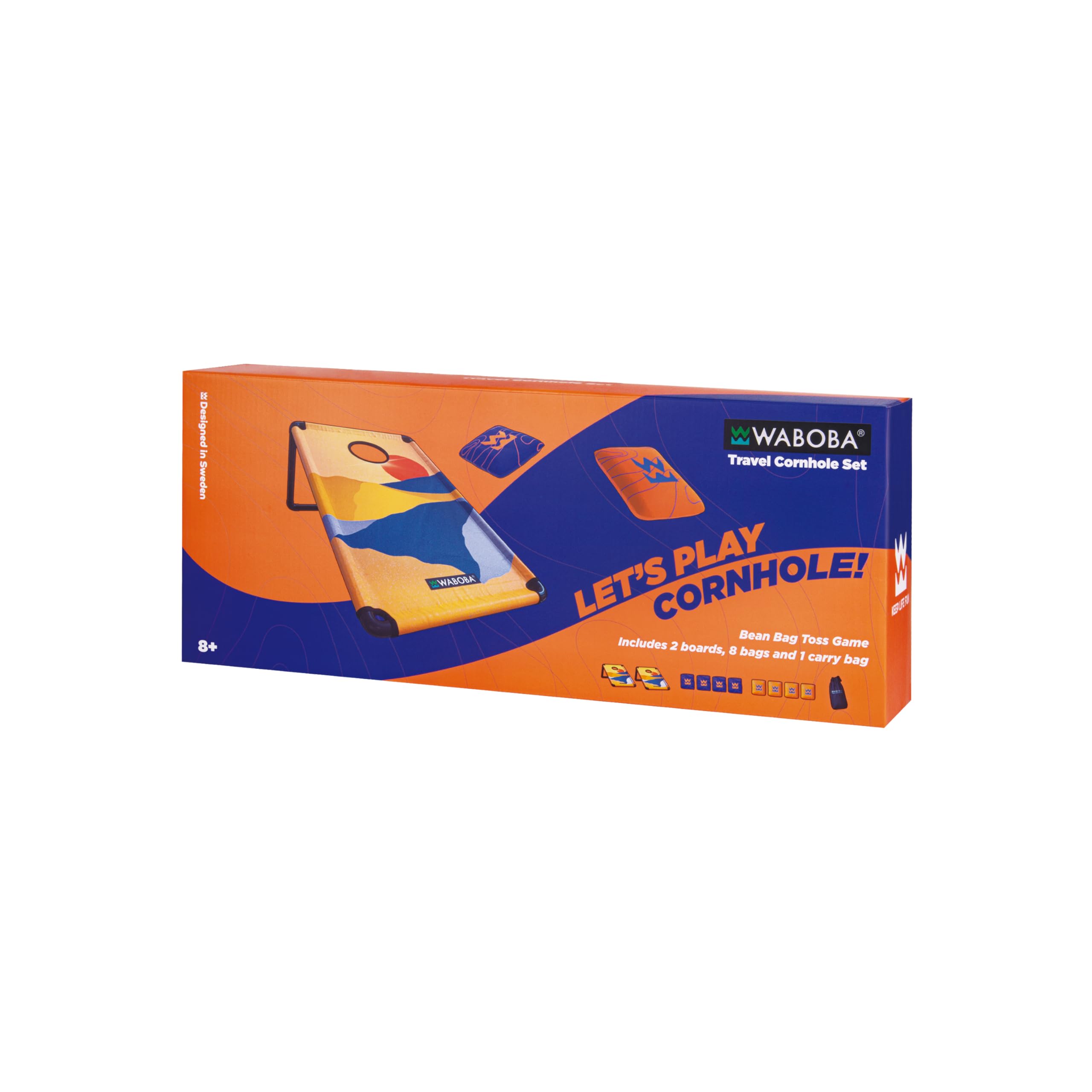 Waboba Cornhole Spielset - Leichtes Reisespiel für Outdoor-Spaß