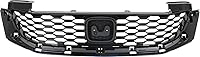 Vista 1 de Garage-Pro Conjunto de rejilla compatible con Honda Accord 2013-2015 pintado negro carcasa e inserto, Coupé