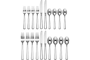 Pearl Platinum 20-Piece Cutlery Set: Elevate Your Dining Experience