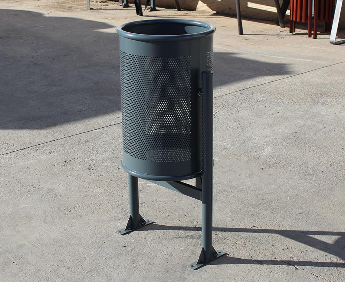 Papelera de Acero Abatible - 60 litros de capacidad