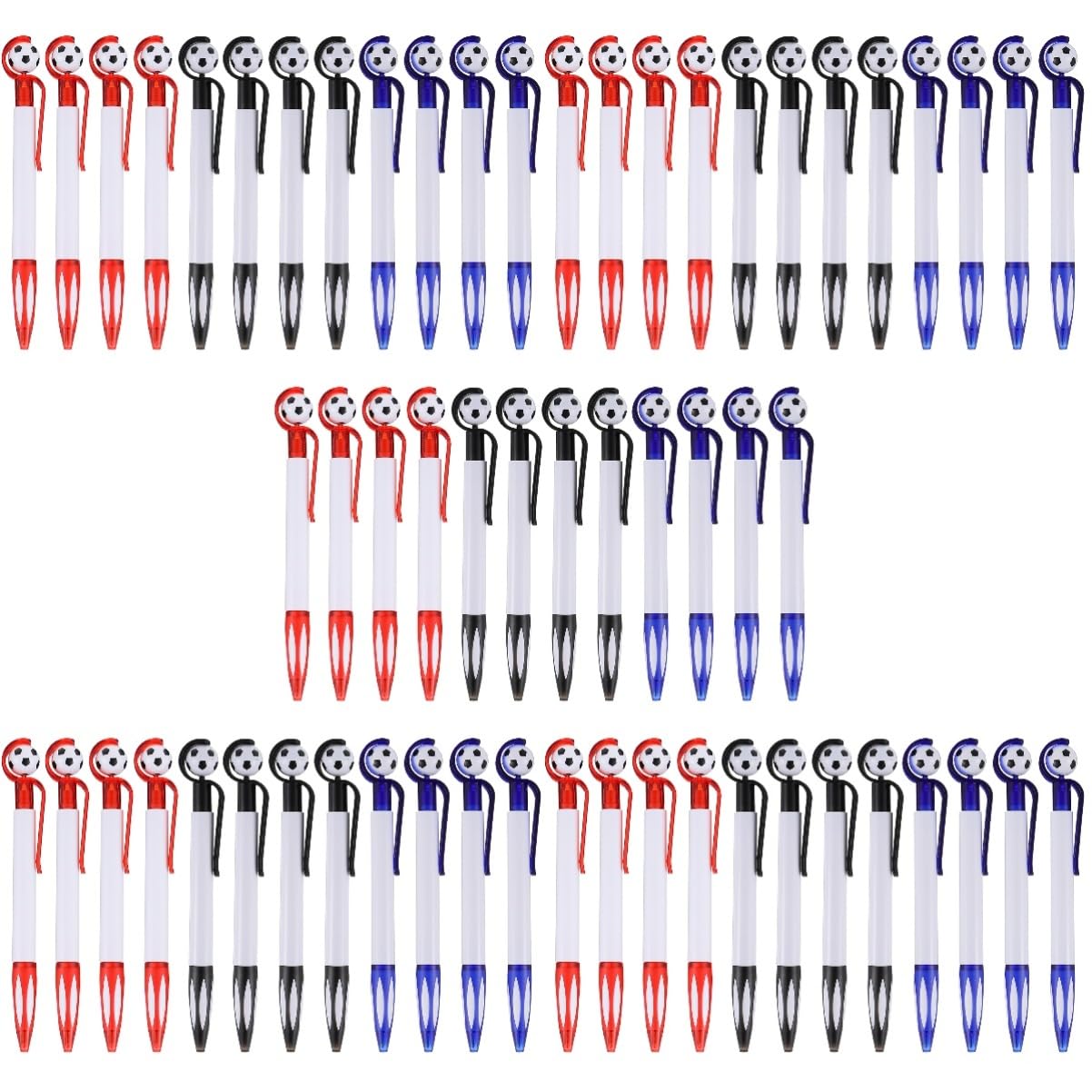 5 Set Penna A Sfera Matite Da Calcio Squadra Di Calcio Penne Per Canestro Da Calcio Penne Da Calcio Novità Penne A Sfera Penne A Sfera in Plastica 18 Pezzi * 5
