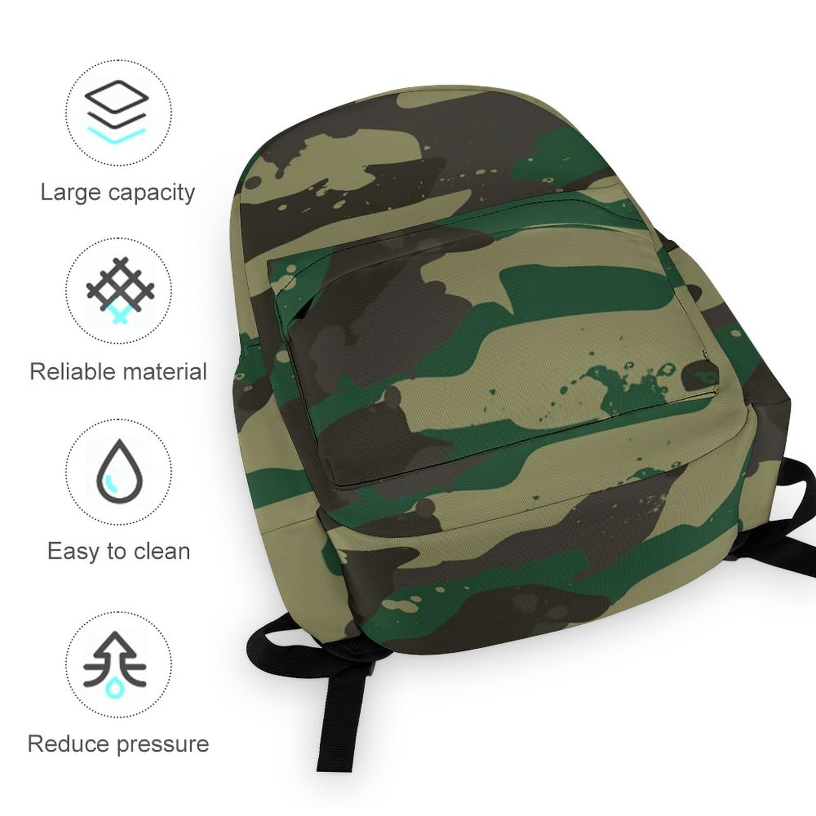 Amazon.co.jp: リュック 迷彩柄 カモフラージュ (7) バックパック