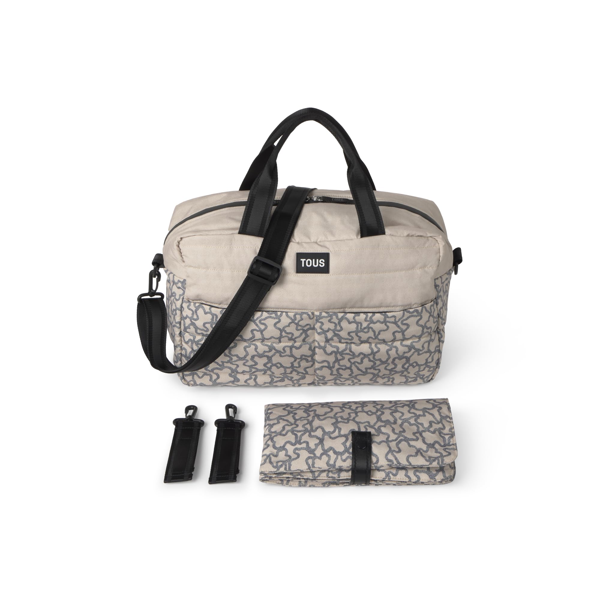TOUS Bolsa de Maternidad con Cambiador de Viaje, Kaos, 100% Poliéster, MBag-2401