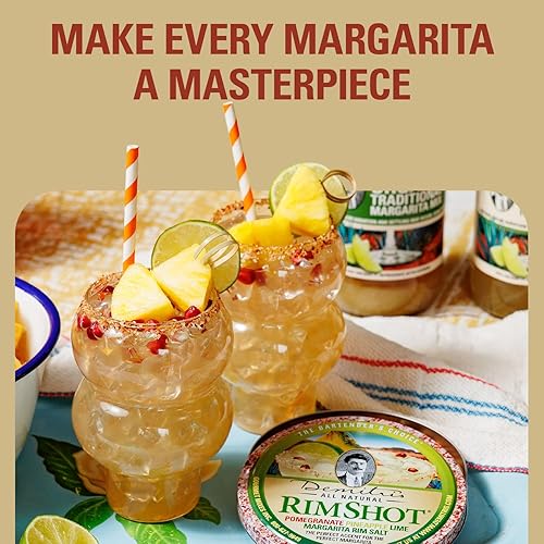 Miniatura 4 de Demitri's RimShot, sal de borde de Margarita, lata de 4 onzas