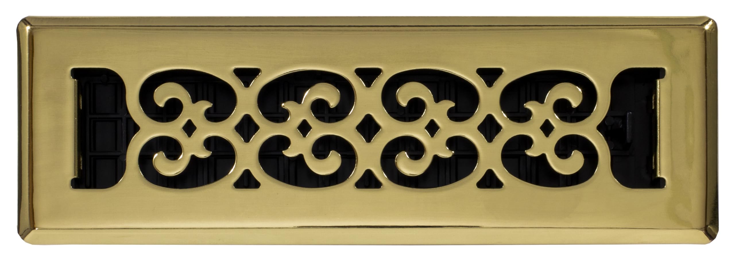 Photo 1 of Decor Grates SPH210 Floor Register, 2x10, Polished Brass Finish