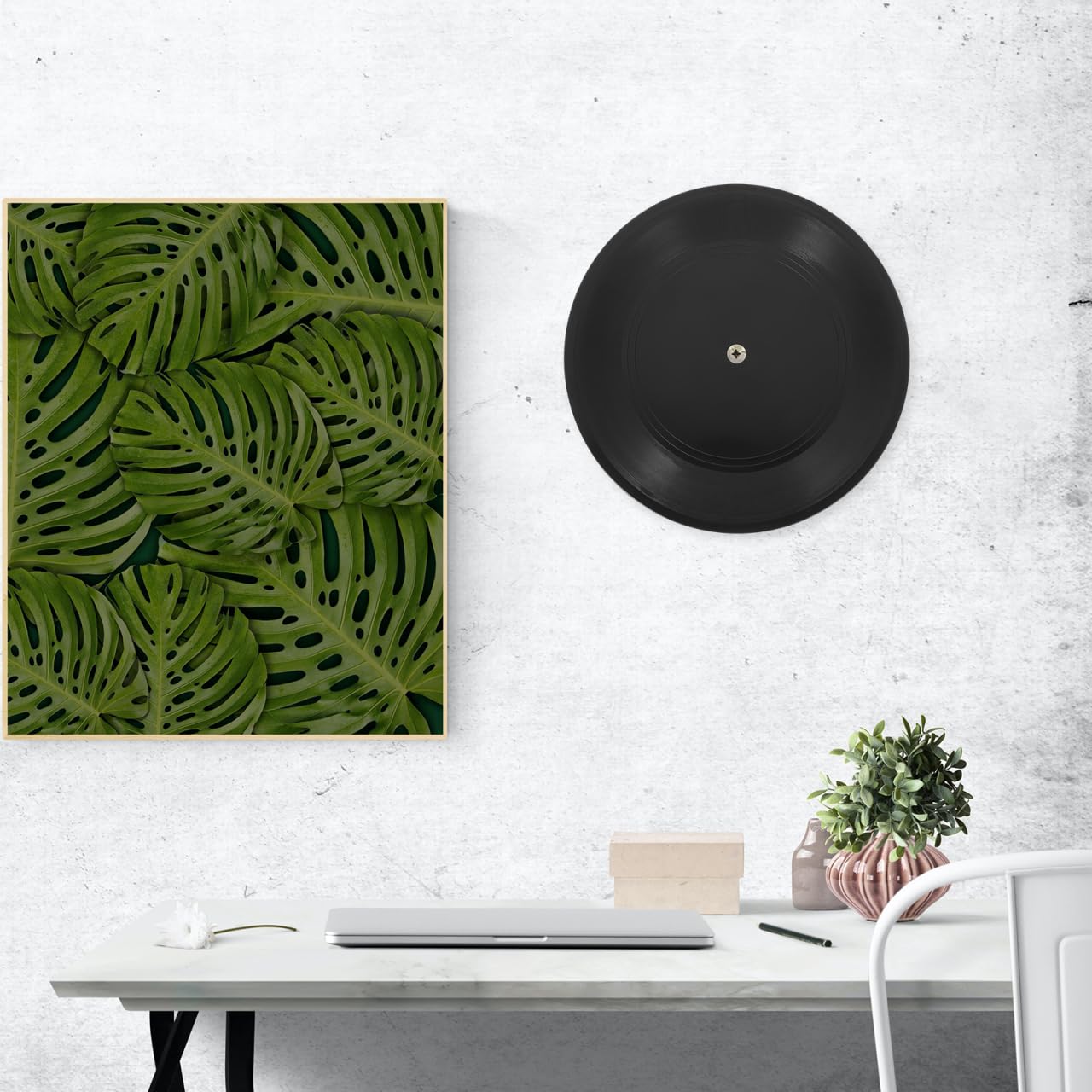Gadpiparty 12 Pollici Disco Vinile Vergine Decorazione Della Parete Vinile Per Decorazione Estetica Della Parete Falsi Progetti Artigianali Decorazione Della Camera Estetica Casa