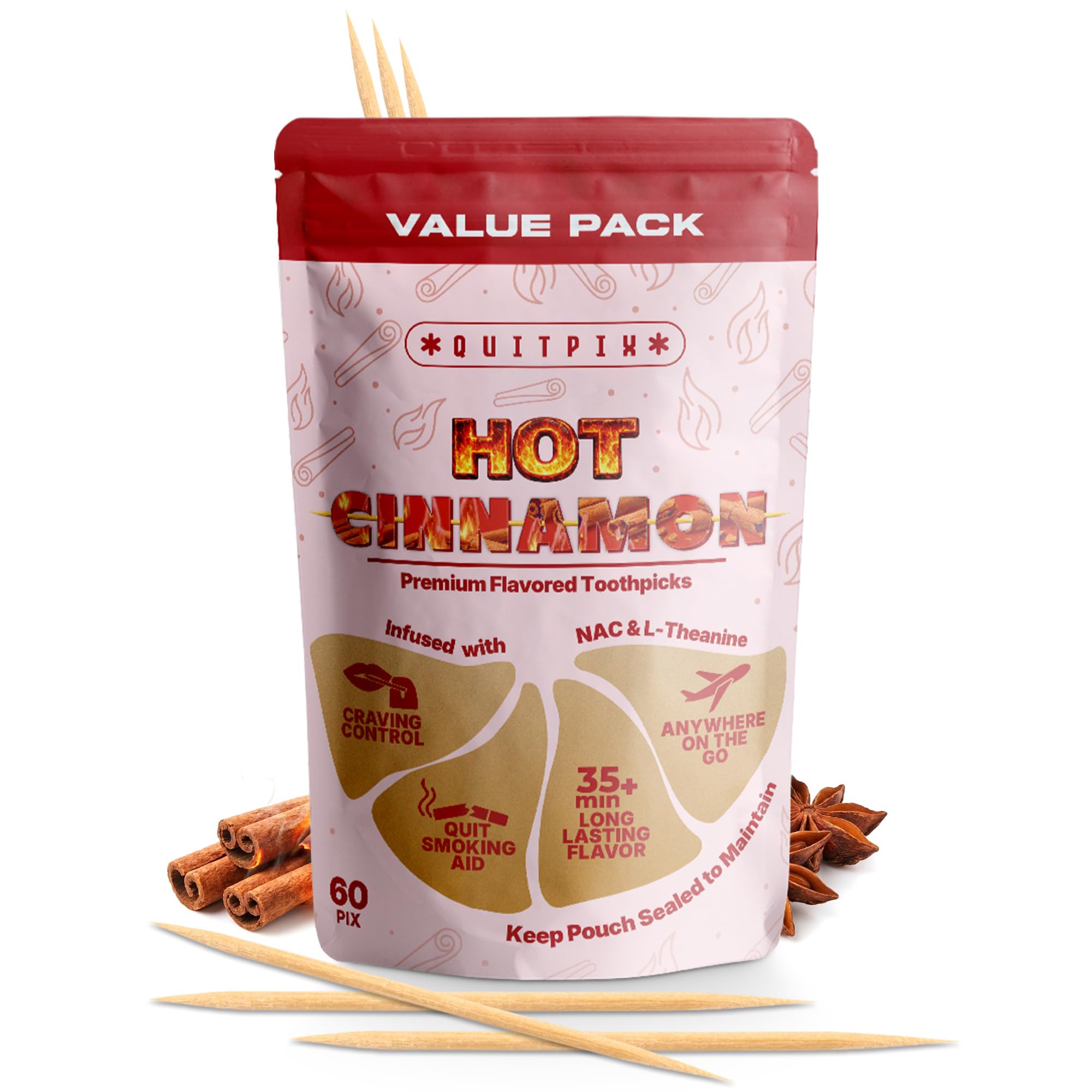 QuitPix Quit Smoking Toothpicks - toothpicks | Mubboo