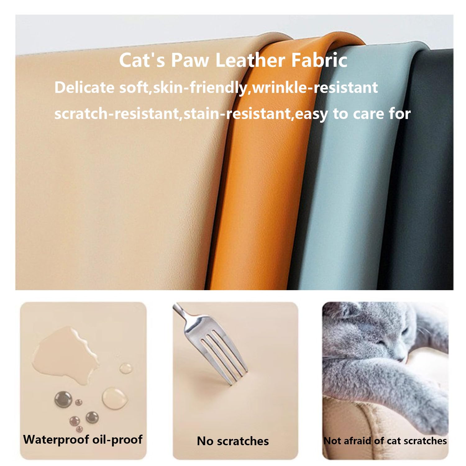 Housse Tete De Lit,Anti-PoussièRe Lavable Housse De Protection,Tissu en Cuir Extensible Matelassé éPaissir,Couvre-TêTe De Litpour Lit Double/Simple(160cm(B),Gray)