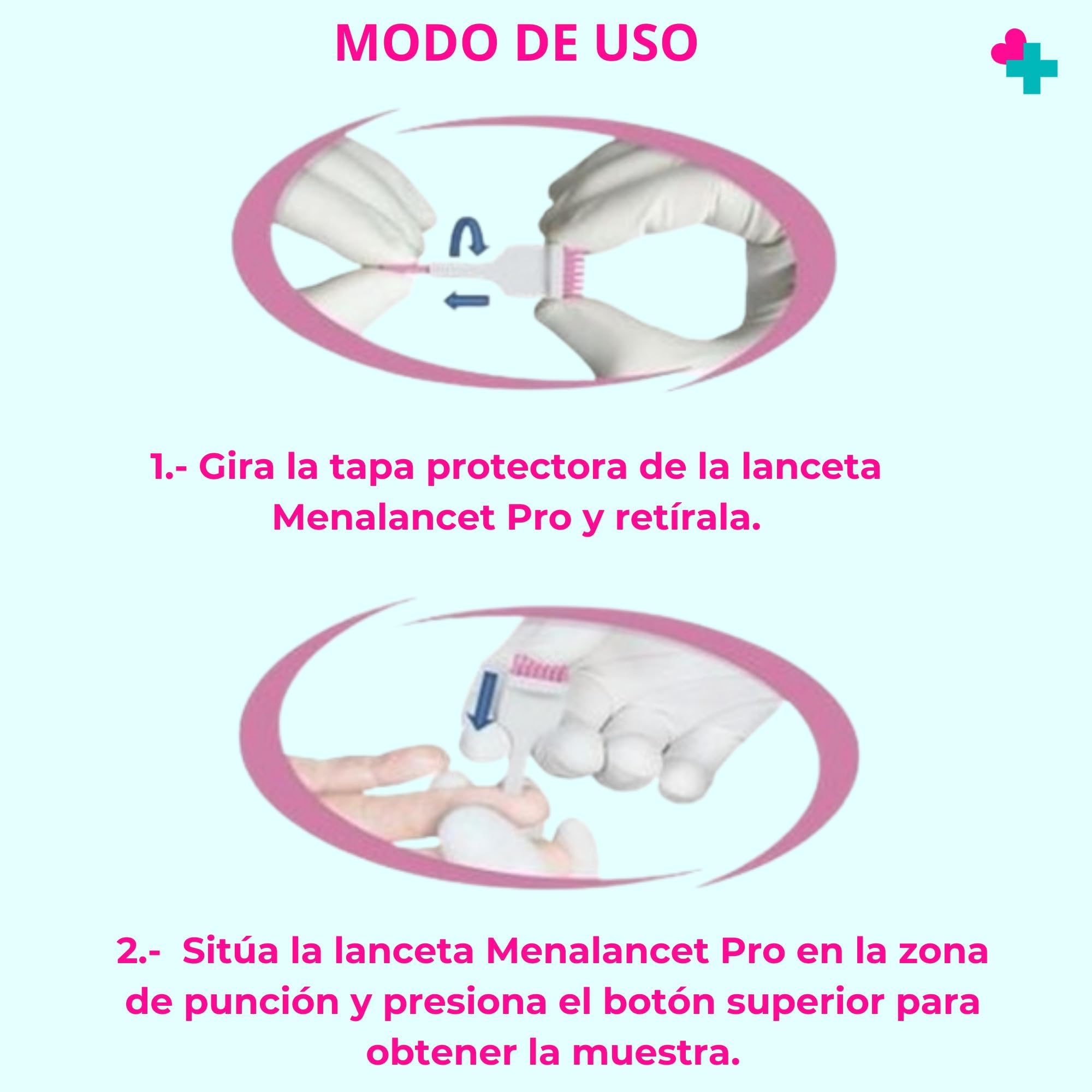 200 Unidades Lancetas Estériles Desechables PRO 23G, Lancetas para Glucosa y Diabetes Estériles