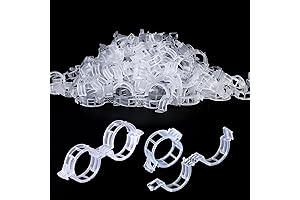 Tomato Clips for Support, 100Pcs Plant Clips for Tomato Plants