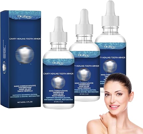 Líquido de armadura dental curativa de caries dental - Ayuda a mantener las encías saludables (3 piezas)