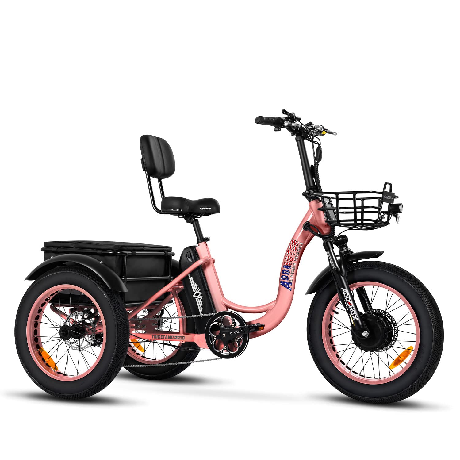 Buy Addmotor Motan Electric Tricycle for Adults, 85 MI Long Range, M330