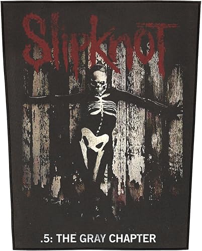 Slipknot The Gray capítulo Back Patch Hombre, color negro