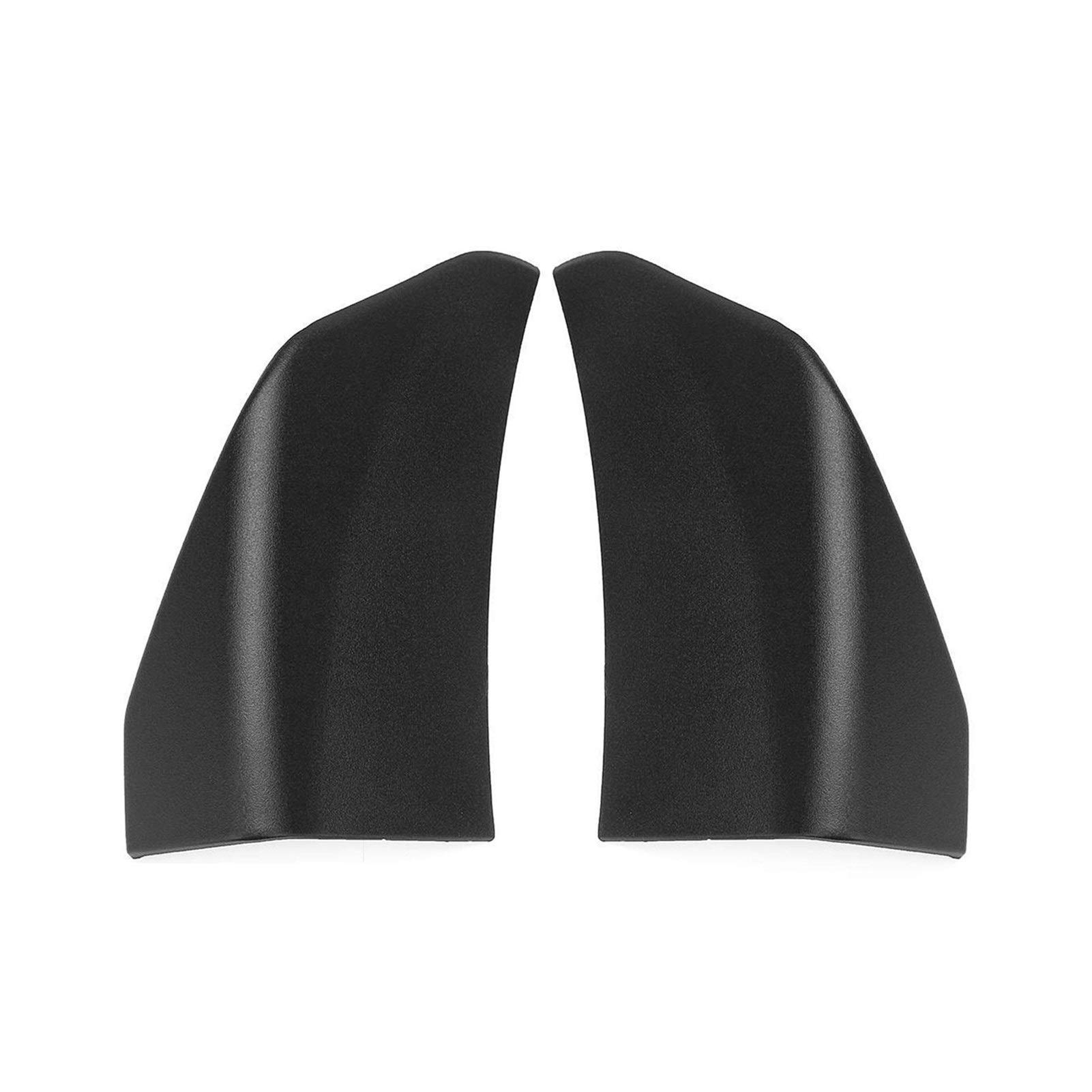 ABS ABS przedni zderzak samochodowy Splitter Lip podbródek Spoiler dyfuzor Winglets Protector, dla Forda, dla Mustanga, 2015-2017